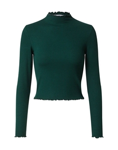 Лонгслив DANIELA, темно-зеленый Edited