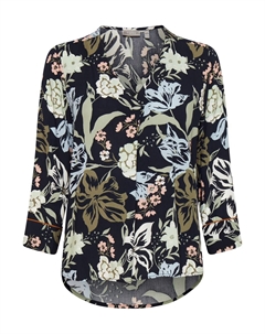 Туника, синий Fransa