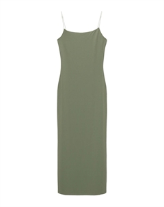 Платье, зеленый Pull & bear