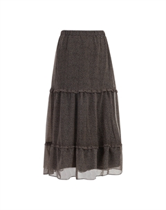 Юбка до колена Maxi, черный Dreimaster