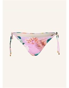 Плавки бикини с треугольными чашечками ruced tie tenny, красный Pilyq