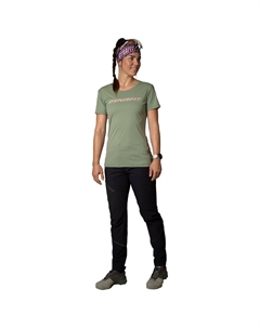 Функциональная рубашка Women's Traverse 2 S/S Tee, цвет Blueberry Dynafit