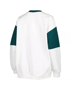 Женский пуловер Gameday Couture Michigan State Spartans It's A Vibe, пуловер «летучая мышь» белого цвета, толстовка Unbranded