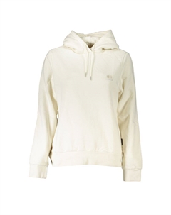 Белый хлопковый женский свитер Napapijri