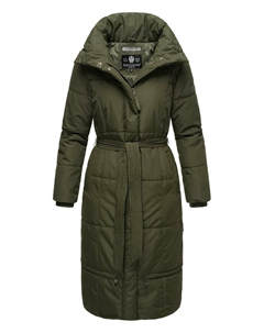 Зимнее пальто MIRENAA, оливково-зеленый Navahoo