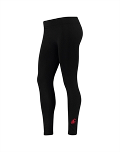Женские флисовые леггинсы ZooZatz Black Washington State Cougars Unbranded