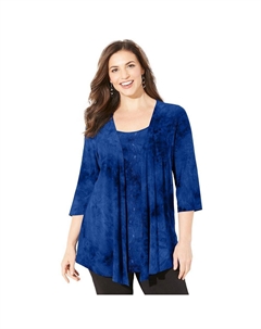 Женские брюки больших размеров Katerines Starlight Duet, цвет Dark Sapphire Catherine's