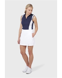 17 юбка шорты с контролем живота, белый Callaway apparel