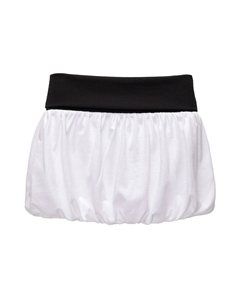 Юбка мини Skirt, белый Pull & bear