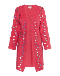 Кардиган Knit Cardigan, розовый Izia