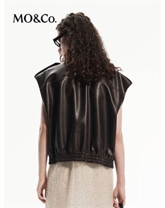 Жилет в стиле ретро, коричневый Moco