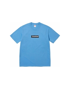 Футболка унисекс, голубой Supreme