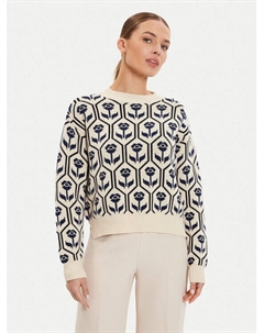 Пуловер свободного кроя Weekend Max Mara, мультиколор Weekend max mara