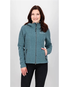 DEPROC Активная флисовая вязаная куртка "GLORY MAY", на двусторонней молнии, цвет Smoke Deproc active