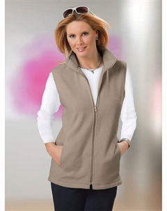 Флисовый жилет, коричневый Classic basics