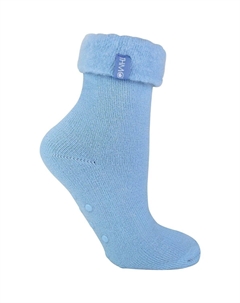 Мягкие теплые носки с ручками, синий Thmo