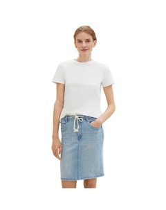 Юбка 1040349 Light Denim, синий Tom tailor