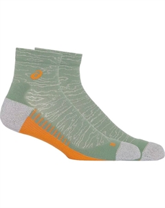 Носки Performance Run Quarter short, зеленый Asics