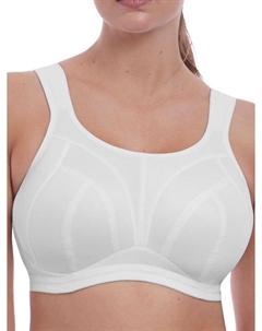 Спортивный бюстгальтер с мягкой чашкой Dynamic, белый Freya