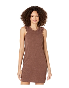 Платье, Tri-Blend Jersey Ruffle Racer Tank Dress Chaser