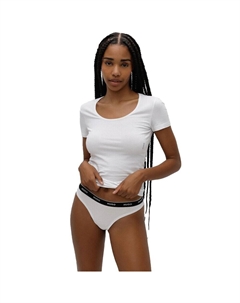 Стринги Stripe 3 шт, белый Hugo