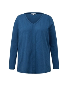 Лонгслив, темно-синий Triangle