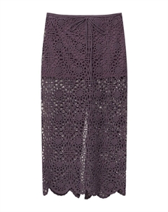 Юбка, цвет Aubergine Pull & bear