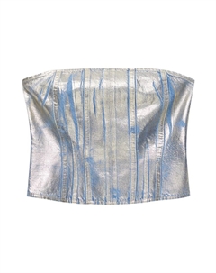 Топ, золотой Pull & bear