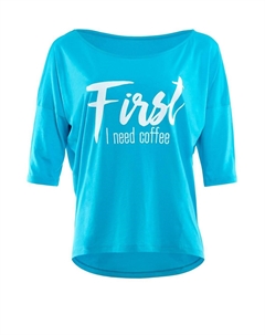 Спортивная футболка MCS001, лазурный Winshape