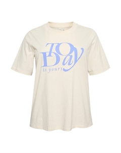 Футболка JULY, белый Kaffe curve