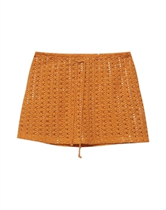 Юбка, оранжевый Pull & bear