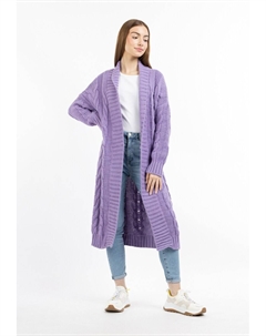 Вязаный кардиган, светло-фиолетовый Mymo
