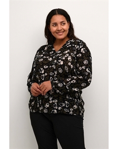 Блуза MALANA, черный Kaffe curve