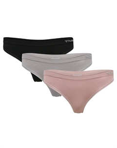 Стринги JUNO, серый/розовый/черный Hummel