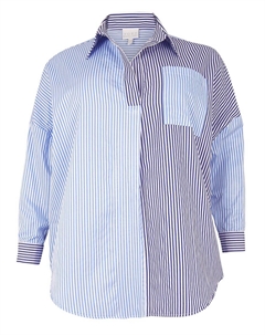 Блуза, синий Yoek