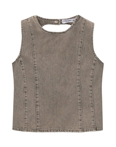 Топ, коричневый Pull & bear