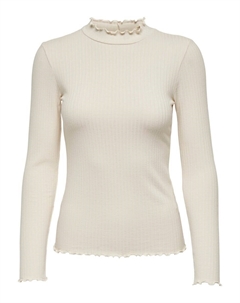 Лонгслив FRANSISKA, кремовый Jdy