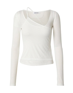 Лонгслив YASMINE, белый Edited