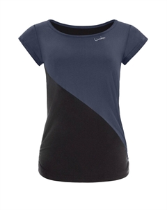 Спортивная футболка AET109LS, антрацит Winshape