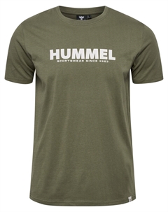 Спортивная футболка, оливковый Hummel