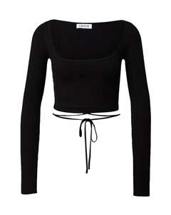 Лонгслив ZELMA, черный Edited