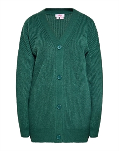 Вязаный кардиган, темно-зеленый Mymo