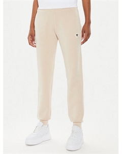 Спортивные брюки стандартного кроя, бежевый Guess
