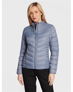 Пуховик стандартного кроя, синий 4f