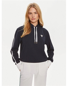 Толстовка стандартного кроя, синий Guess