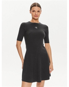 Платье, черный Calvin klein