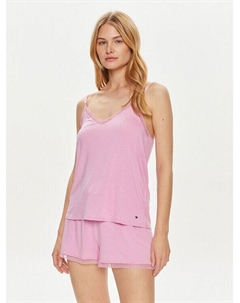 Рубашка стандартного кроя, розовый Tommy hilfiger