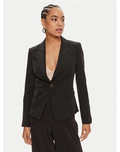 Пиджак стандартного кроя, черный Liu jo