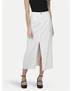 Юбка стандартного кроя, белый Jdy