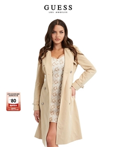 Пальто женское, абрикосовый Guess